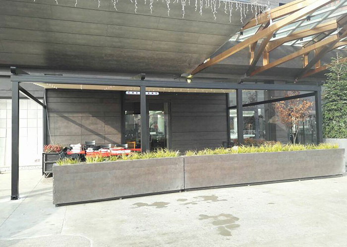 Cold Stone Raylı Tente Projesi Endülüs Park Bursa